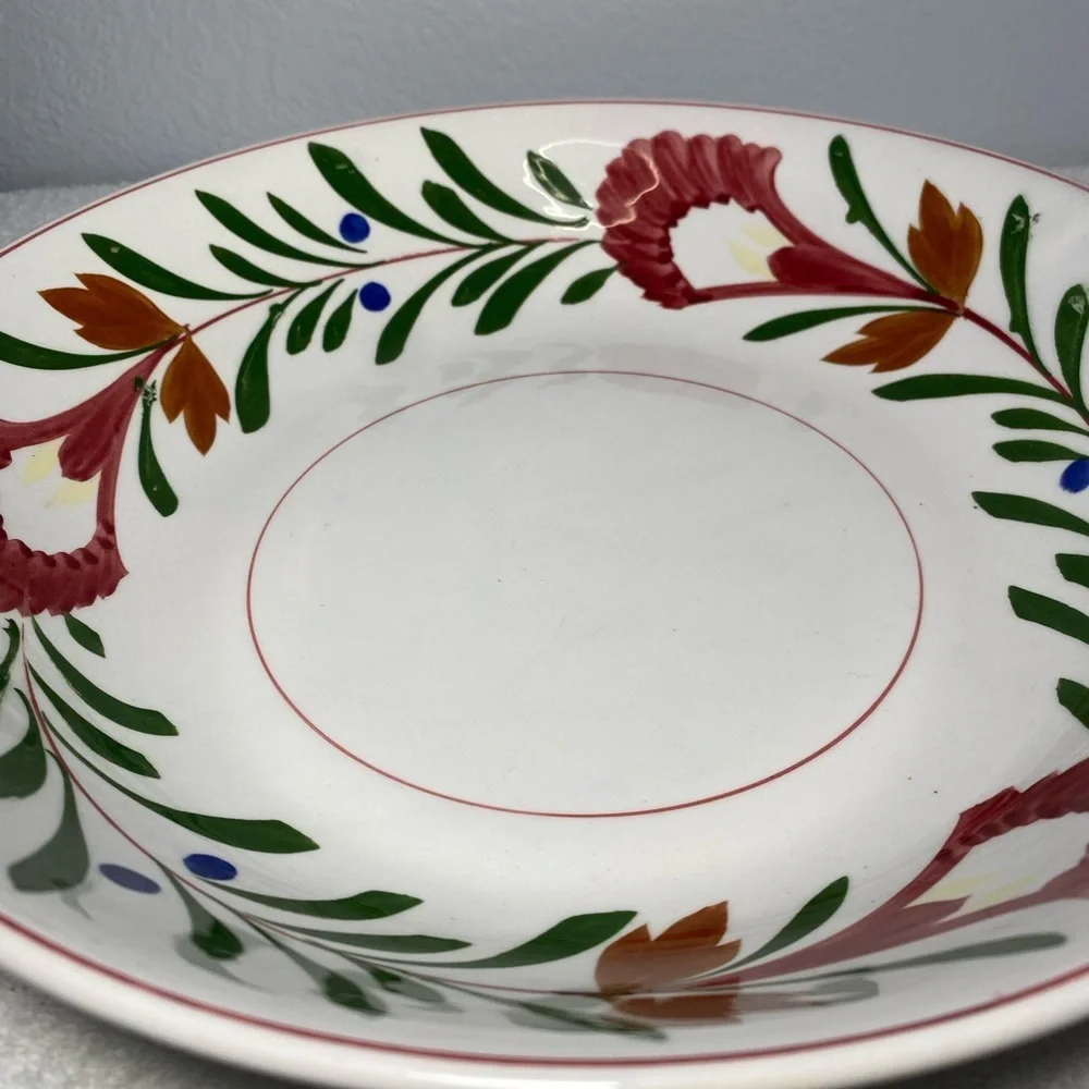Ideal Ironstone China 11-inch serving bowl - hand painted